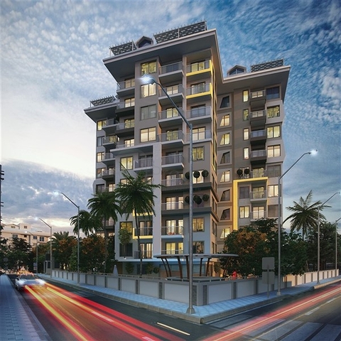 Квартиры в новом жилом комплексе в центре Алании