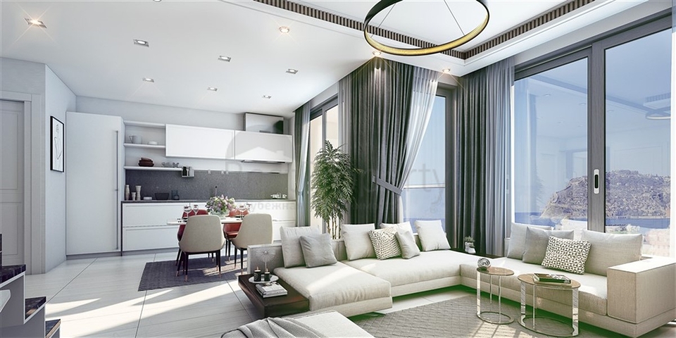 Квартиры в новом жилом комплексе в центре Алании