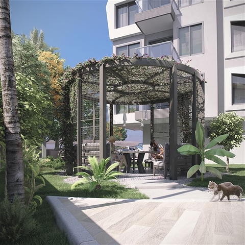 Квартиры в новом жилом комплексе в центре Алании