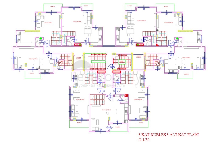Квартиры в новом жилом комплексе в центре Алании