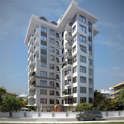 Квартиры в новом жилом комплексе в центре Алании