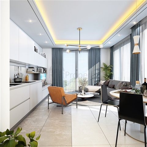 Квартиры в новом жилом комплексе в центре Алании