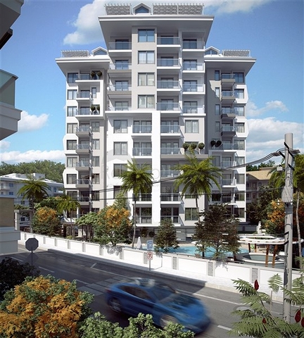 Квартиры в новом жилом комплексе в центре Алании