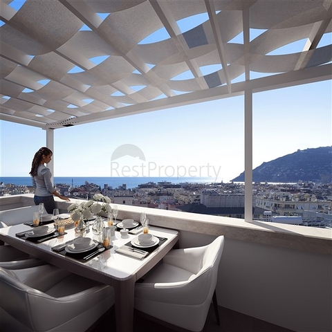 Квартиры в новом жилом комплексе в центре Алании