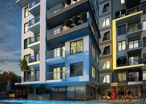 Квартиры в новом жилом комплексе в центре Алании