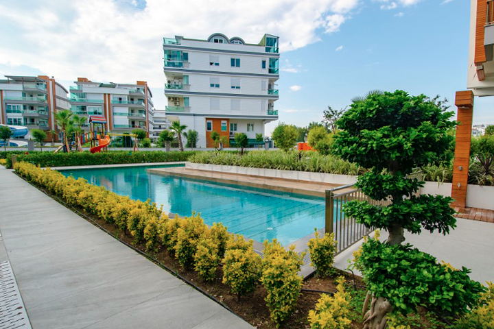 Квартира 2+1 в элитном комплексе в Унжалы Коньяалты 