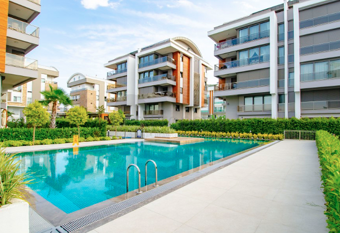 Квартира 2+1 в элитном комплексе в Унжалы Коньяалты 