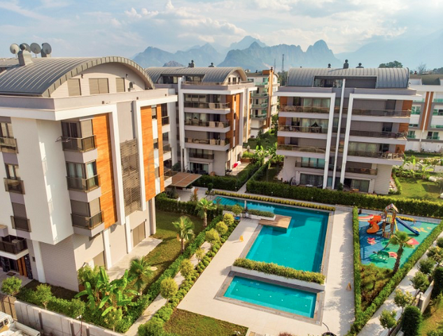 Квартира 2+1 в элитном комплексе в Унжалы Коньяалты 