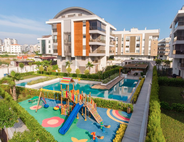 Квартира 2+1 в элитном комплексе в Унжалы Коньяалты 