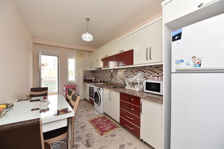 Меблированная квартира планировки 3+1 в Махмутларе