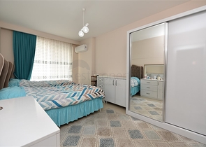 Меблированная квартира планировки 3+1 в Махмутларе