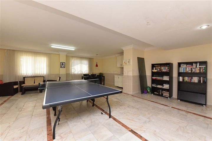 Меблированная квартира с видом на море в районе Махмутлар