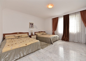 Меблированная квартира с видом на море в районе Махмутлар