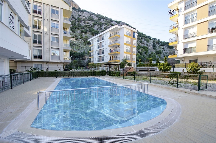 Квартира 2+1 в комплексе с газом в Коньяалты Анталья