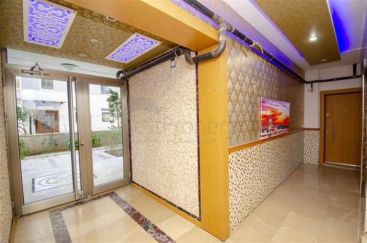 Квартира 2+1 в комплексе с газом в Коньяалты Анталья