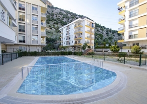 Квартира 2+1 в комплексе с газом в Коньяалты Анталья