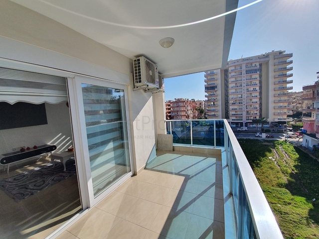 Меблированная квартира планировкой 1+1  в районе Махмутлар