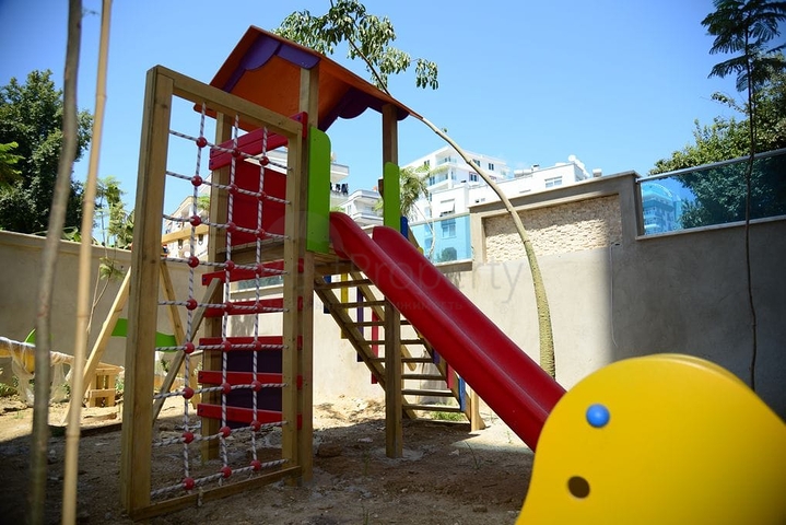 Меблированная квартира планировкой 1+1  в районе Махмутлар