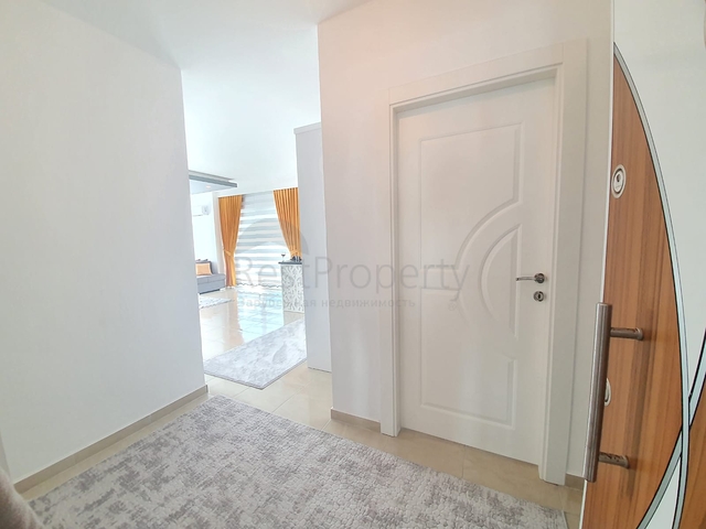 Меблированная квартира планировкой 1+1  в районе Махмутлар