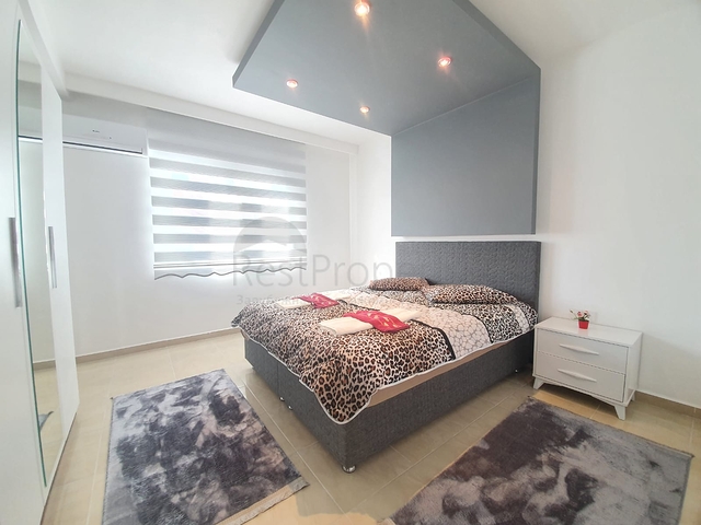 Меблированная квартира планировкой 1+1  в районе Махмутлар