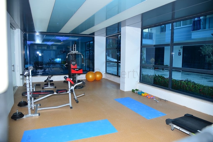 Меблированная квартира планировкой 1+1  в районе Махмутлар