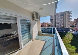 Меблированная квартира планировкой 1+1  в районе Махмутлар