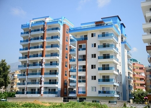 Меблированная квартира планировкой 1+1  в районе Махмутлар