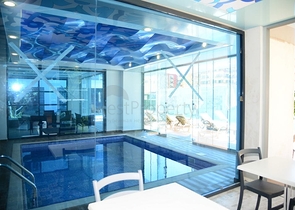 Меблированная квартира планировкой 1+1  в районе Махмутлар