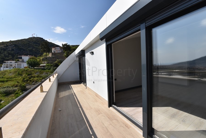 Пентхаус 2+1 в центральной части города с видом на море