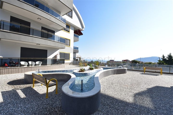 Пентхаус 2+1 в центральной части города с видом на море