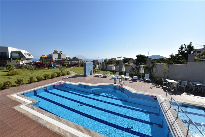 Пентхаус 2+1 в центральной части города с видом на море