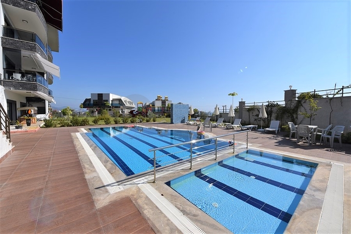 Пентхаус 2+1 в центральной части города с видом на море