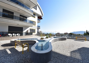 Пентхаус 2+1 в центральной части города с видом на море