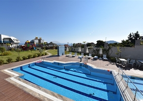 Пентхаус 2+1 в центральной части города с видом на море