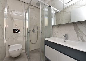 Пентхаус 2+1 в центральной части города с видом на море