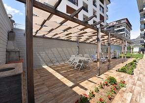 Садовый дуплекс в 100 метрах от моря