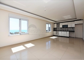 Просторный пентхаус 3+1 с панорамным видом на море 