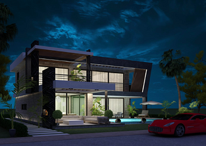 Элитная вилла 4+1 в Чамьюва Кемере 300 м до пляжа