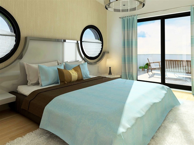 Продажа вилл 6+1 с собственным бассейном и садом в Коньяалты