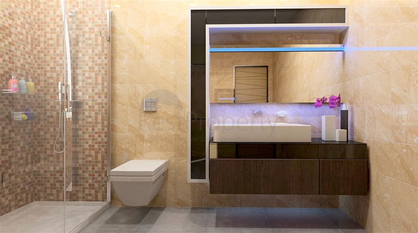 Продажа вилл 6+1 с собственным бассейном и садом в Коньяалты