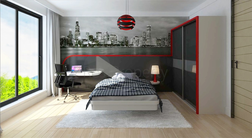 Продажа вилл 6+1 с собственным бассейном и садом в Коньяалты