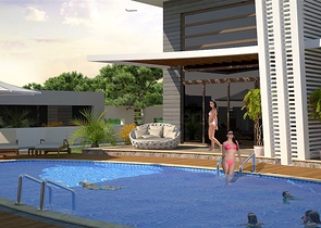 Продажа вилл 6+1 с собственным бассейном и садом в Коньяалты