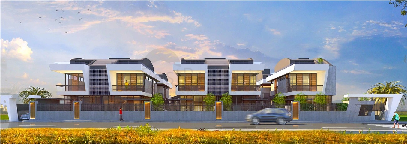 Роскошные виллы 6+1 в черте города Анталии