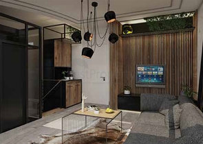 Роскошные виллы 6+1 в черте города Анталии