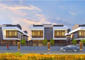 Роскошные виллы 6+1 в черте города Анталии