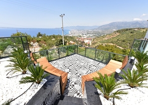 Вилла для большой семьи в районе Каргыджак