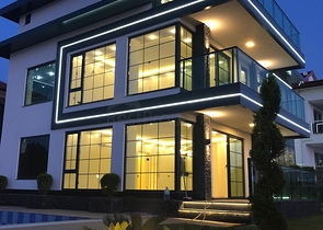 Вилла для большой семьи в районе Каргыджак