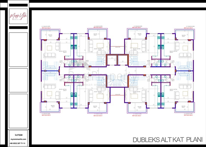 Новый жилой комплекс в Махмутларе