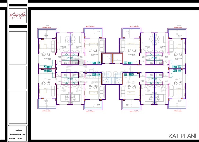 Новый жилой комплекс в Махмутларе