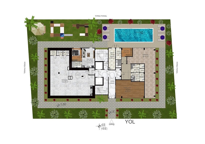 Новый жилой комплекс в Махмутларе